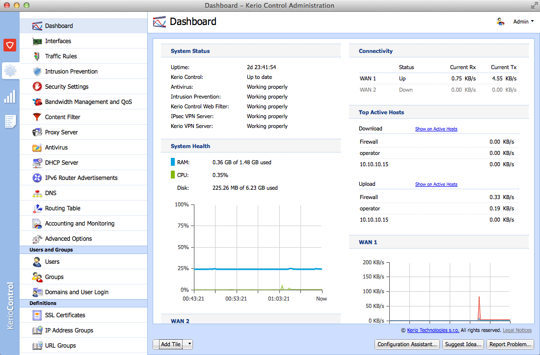 kerio-control-dashboard